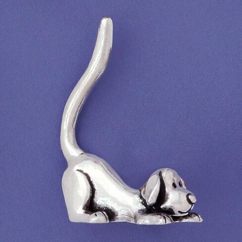 Cat Stretching Ring Holder (Pewter) Yoga Pose in Saudi Arabia