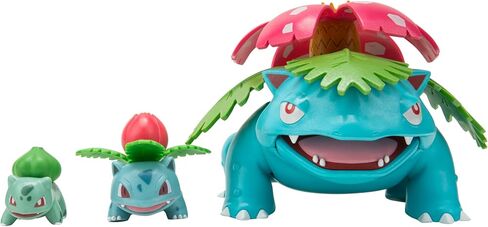 Pokemon Select Evolution Pack - Features 2-Inch Froakie, 3-Inch Frogadier and 4.5-Inch Greninja Battle Figures in Saudi Arabia