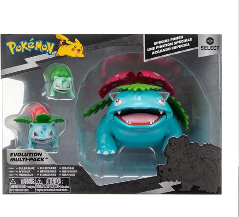 Pokemon Select Evolution Pack - Features 2-Inch Froakie, 3-Inch Frogadier and 4.5-Inch Greninja Battle Figures in Saudi Arabia