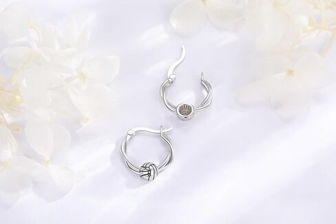 925 Sterling Silver Baseball/Football/Basketball/Volleyball Earrings Ball Hoop Earrings Cool Sports Earrings Jewelry Gifts for Women Girls Sensitive Ears in Kuwait