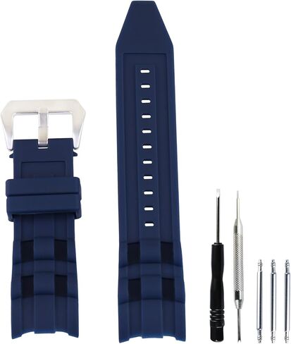 26mm Men's rubber watch strap compatible with Invicta Subaqua Reserve 6977 6981 6991 17566 17885 18040 21930 22309 90028 90082 Outdoor Sports Waterproof silicone Watch band Accessory Wrist Strap Bracelet for Women in Saudi Arabia