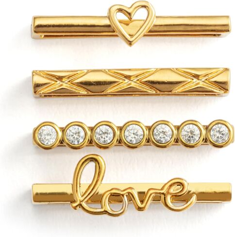 Demdaco Women's Alling Fashion Smart Watch Charm Band Faceor ، مجموعة متنوعة من الذهب مقاس 21 مم ، من 4 in Saudi Arabia