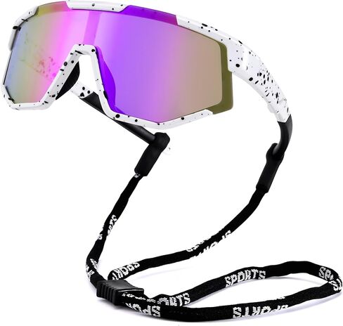 Pro Acme Kids Baseball Sunglasses Polarized Youth Baseball Sunglasses Unbreakable Sports Sun Glasses for Boys Girls Age 6-12 in Kuwait