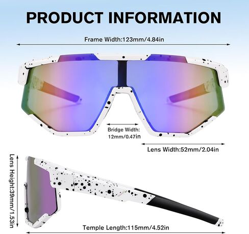 Pro Acme Kids Baseball Sunglasses Polarized Youth Baseball Sunglasses Unbreakable Sports Sun Glasses for Boys Girls Age 6-12 in Kuwait