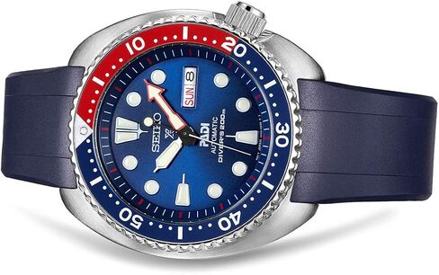 CRAFTER Blue CB08 Curved End Watch Band Band Rubber Strap Presentive لـ Seiko Turtle Prospex Automatic Dive Watch SRP773 ، SRP775 ، SRP777 ، SRP779 ، SBDY013 ، SBDY015 ، SBDY017 ، SBDY021 ، SBDY ETC in Kuwait
