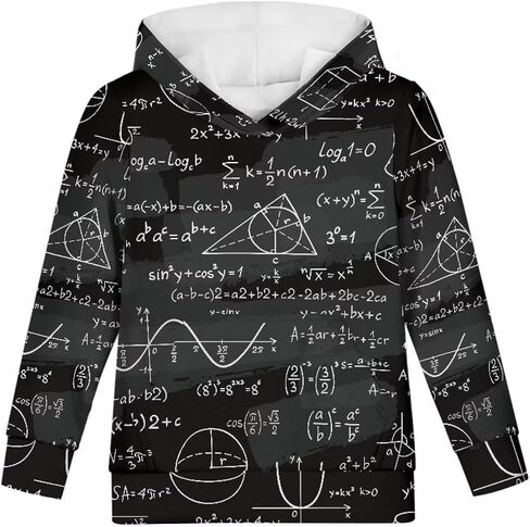 Hoodies Talayituse Youth للأطفال الفتيان مع جيوب تجولت قميص من النوع الثقيل الطويل من عمر 6-16 سنة in Kuwait