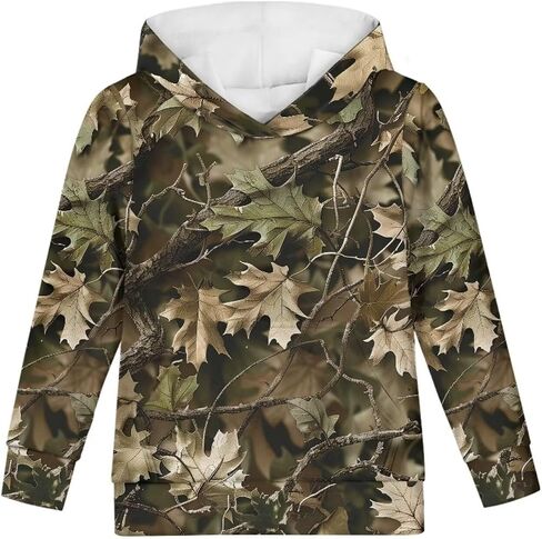 Hoodies Talayituse Youth للأطفال الفتيان مع جيوب تجولت قميص من النوع الثقيل الطويل من عمر 6-16 سنة in Kuwait