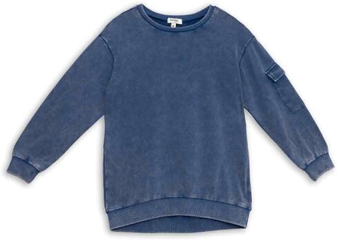 Speechless Girls' Long Sleeve French Terry Sweatshirt Tunic in Saudi Arabia