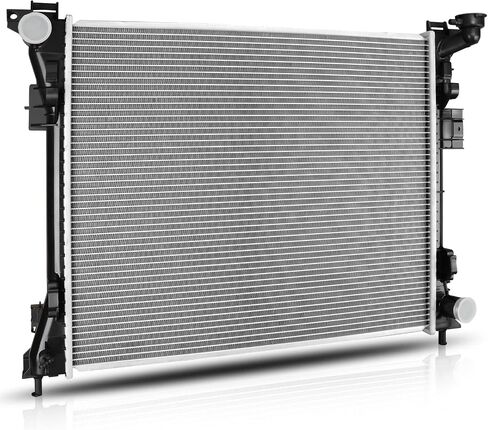 DWVO Radiator Compatible with 2009-2020 Dodge Charger Challenger 2009 2010 2011 2012 2013 2014 2015 2016 2017 2018 2019 2020 Chrysler 300 2.7L 3.5L 3.6L 5.7L 6.1L 6.4L V6 V8 in Saudi Arabia