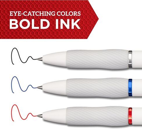 Sharpie S-Gel Pens, Fashion Barrel Gel Ink Pens, Pearl White Body, Medium Point Pens (0.7Mm), Writing Pens, Coloring Pens, Gel Pens For Journaling, Bold Jewel Color Assortment, 4 Count in Kuwait