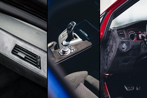 indivitara® Self-Adhesive Microfiber Suede Wrap – Stretchable Car Interior Fabric | Soft Touch Imitation Leather for Dash, Door Panels & Headliner – (19.68x59.06 in. Premium Black) in Saudi Arabia