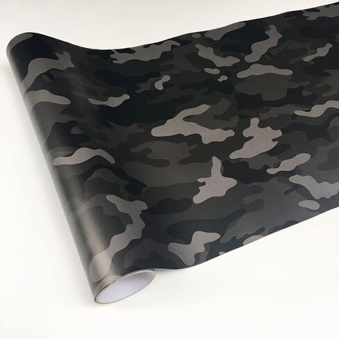 Lzlrun Car Camouflage Vinyl Wrap Film Roll Arctic Snow Camo Scener for Car Computer Computer Bike Motorcycle Red 1ft × 5ft in Kuwait