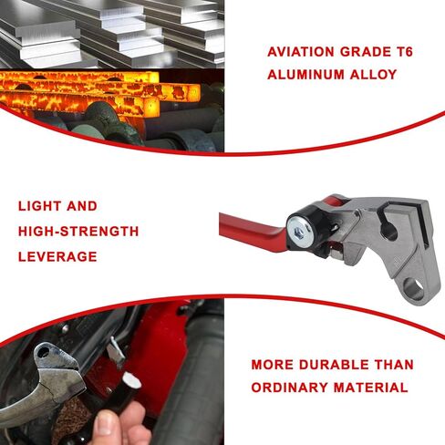 Dirt Bike Brake Lever Pivot Levers Adjustable CNC for CRF 110 CRF110F 2013-2024 CRF70F 2004-2012 XR70R 2000-2003 Dirt Pit Bike Red in Kuwait