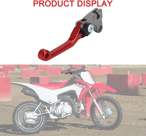 Dirt Bike Brake Lever Pivot Levers Adjustable CNC for CRF 110 CRF110F 2013-2024 CRF70F 2004-2012 XR70R 2000-2003 Dirt Pit Bike Red in Kuwait
