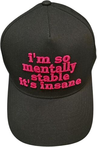 I'm so Mentally Stable its Insane Funny Trucker Hat, Hats Men, Hats Women, Vintage Trucker, Gift Him, Gifts for Her, Snapback in Kuwait