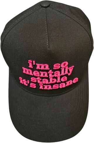 I'm so Mentally Stable its Insane Funny Trucker Hat, Hats Men, Hats Women, Vintage Trucker, Gift Him, Gifts for Her, Snapback in Kuwait