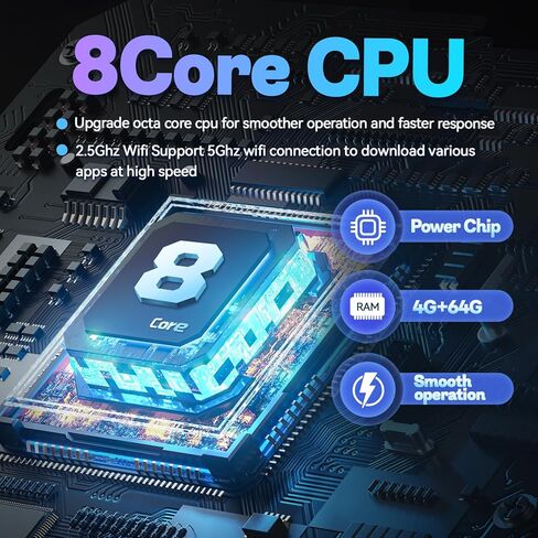 5G WiFi 8 Core Car Stereo Radio 48-EQ for Dodge Ram 1500 2500 3500 2013-2018 9.7in Touch Screen T-Style Head Unit with Wireless Carplay Android Auto Bluetooth DSP SWC Backup Camera (9" 2G+32G) in Kuwait