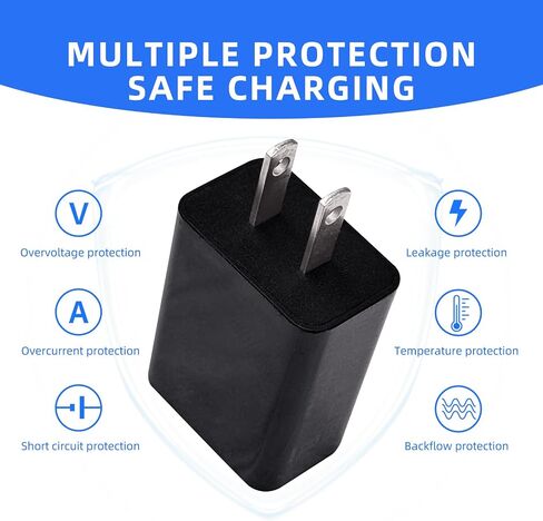 Kids Tablet Android 13 12 11 10 Tablet Charger for Amazon Fire Kids Tablet 7 8 10, Contixo 10 inch Kids K102,Pritom,Veidoo V88 Kids, Vankyo Matrixpad S30 S20 S10 P31 Tablet USB C Charging Cable Cord in Saudi Arabia