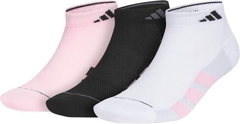 adidas Men's All Day Training Low Cut Socks Engineered for Sport Performance with Targeted Cushioning for Running (3-Pair) in Saudi Arabia