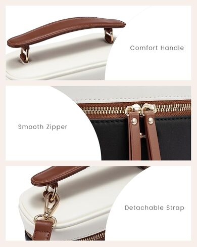 LOVEVOOK Crossbody Bag for Women, Top Handle Shoulder Pouch Purse Small PU Leather Satchel Handbag, Flap Box Bag for Ladies in Saudi Arabia