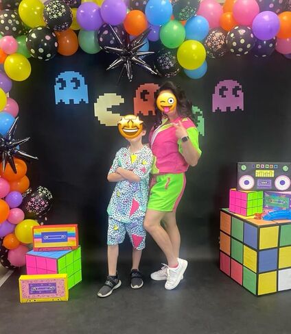 UOUA Women's 80s Color Block Outfits 2 Piece Tracksuit 90s Party Costume Summer Zip Up Windbreaker & Short Sets in Saudi Arabia