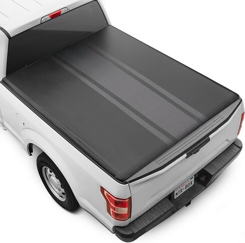 Camo Soft Roll-Up Truck Tonneau Cover for Ford F-150 2015-2025 5.5 ft Bed, All-Weather Retractable Truck Bed Cover Camo Design Folding Truck Bed Cover for F150 & F-150 Lightning Tonneau Cover in Saudi Arabia