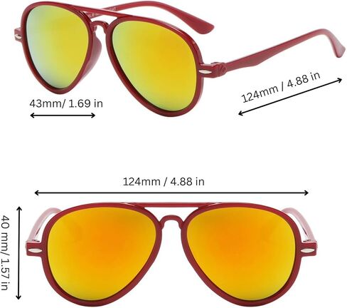 OWL 20 Pack Kids Aviator Sunglasses Bulk UV400 Toddler Aviators Birthday Party Supplies, Beach, Pool Party Favors, Wholesale in Kuwait