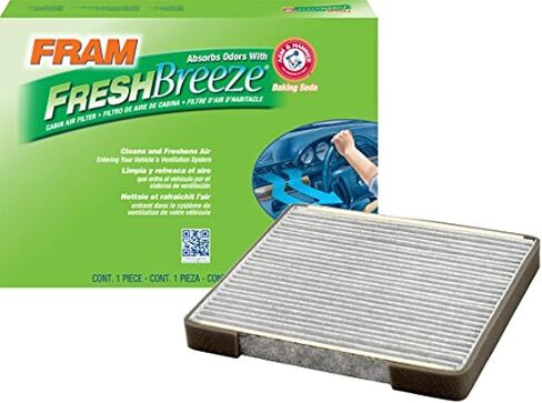 FRAM Fresh Breeze Cabin Air Filter with Arm & Hammer Baking Soda, CF10731 for Select Suzuki Vehicles , white in Saudi Arabia