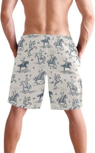 Men's Swim Trunks Board Shorts Quick Dry Swimsuit Swimwear Holiday Party Bathing Suit in Saudi Arabia