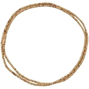 Women Original Tulsi Mala Kanthi L Iskcon Tulsi Wood Mala 2 Round for Neck