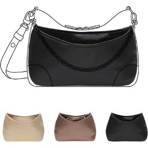Luxury Silk Purse Organizer for Boulogne - Silky Smooth Handbag Insert with Hidden Zipper in Kuwait