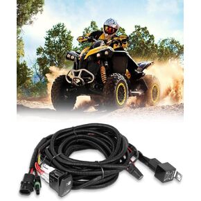 ATV UTV مروحة تجاوز التبديل مجموعة LED مفتاح الروك لتبريد المحرك نوبات ل Polaris RZR Ranger 800 900 XP 1000 CAN AM X3 Maverick Defender Commander