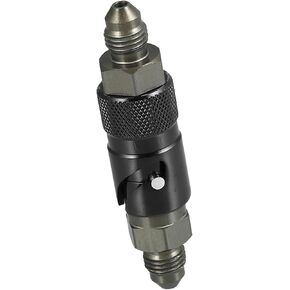 AN3 3AN Car Motorcycle Quick Release Disconnect Dry Break Coupling Fitting Connector for Brake Hose Black Auto Replacement Parts