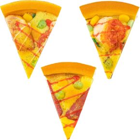 Framendino ، 3 Pack Simulation Pizza Slice Slice Model Faux Photo Props for Shop Kitchen Wedding Decoration