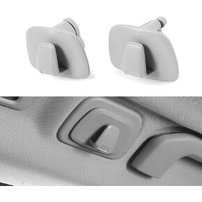 2 PCS Car Care Hooks ، Locking Design Debivel Houps ، ملحق تخزين الملابس متعدد الوظائف ، متوافق مع Volvo XC60 XC40 XC90 V90 S90 (أسود)