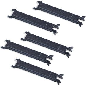 5Pcs Rear View Mirror Wire Cover, Long Windshield Mirror Plastic Wire Cover, Rearview Mirror Wiring Harness Cover Replacement for Car