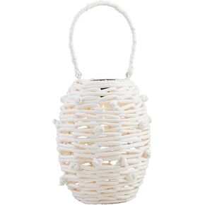 Mud Pie Small Knot Lantern; 12" X 9 1/2" Dia