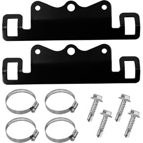 HQPASFY 803-02-042 Universal Shocks Reservoir Mounting Bracket Kit, Fits for 2.0 or 2.5 Inch Diameter Reservoirs, Reservoir Mount Mounting Hardware Service Set