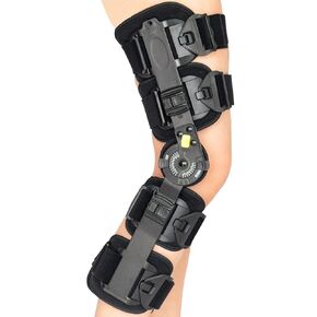 OA Unloader ROM Knee Brace Support - Relieve Arthritis Pain and Enhance Performance - Ideal for Men and Women in Sports and Daily Activities - Daul Side Stabilizers