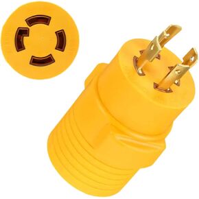 NEMA 6-50P إلى 14-50R EV Tesla Charger Adapter ، 240V 50A 3-PRONG TO 4-PRONG FOR TESLA MODEN