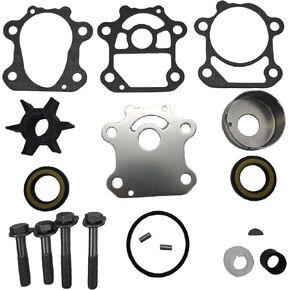 Water Pump Impeller Repair Kit For Yamaha 6CJ-W0078-00-00 6CJ-W0078-01-00 70 HP 70HP Sierra 18-3494 F70LA 2010-2021 Outboard 4-Stroke