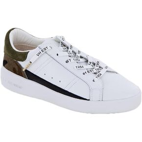 Vintage Havana Womens Lester Perforated High Slip On Sneakers Shoes Casual - Grey