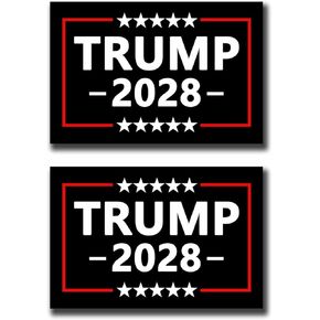 2 Pack Donald Trump 2028 الرئيس Car Magnet Auto Truck Fridge Magnetic Magnet Magnet