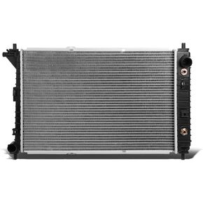 DNA Motoring OEM-RA-2886 2886 المصنع على غرار المبرد تبريد الألومنيوم متوافق مع 2005-2007 F250 F350 Super Duty