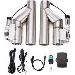 Stainless Steel 2.5 Inch Exhaust Y Pipe 2pcs