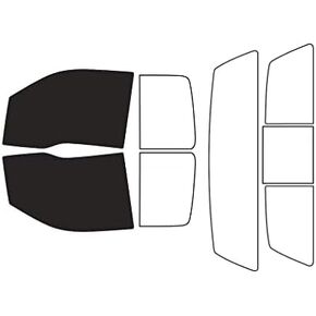 Rvinyl Window Tint Kit Compatible with Ford F-150 2009-2014 (2 Door Supercab) - Complete Precut Kit - 20%