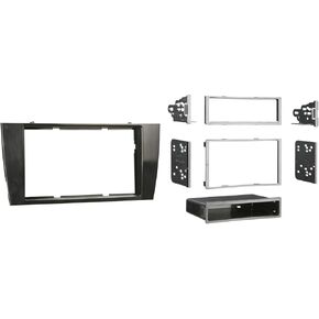 Metra 99-9501B Single or Double DIN Installation Dash Kit for Select 2001-2008 Jaguar X-Type and S-Type Vehicles,black