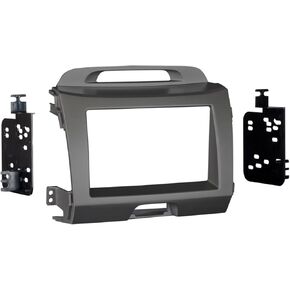 Metra Electronics 95-7344G Double DIN Dash Installation Kit for 2011 Kia Sportage Vehicles (Gray)