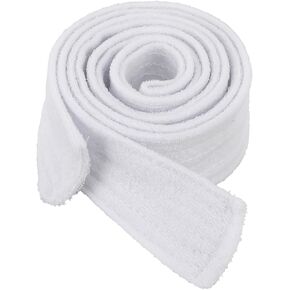 Robe Belt Replacement, Terry Cotton Hotel Bathrobe Belt, 71in x 2in Unisex, One Size, Soft Pajamas Belts (White)