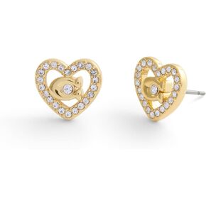 COACH Women's Signature C Pavé Stud Earrings